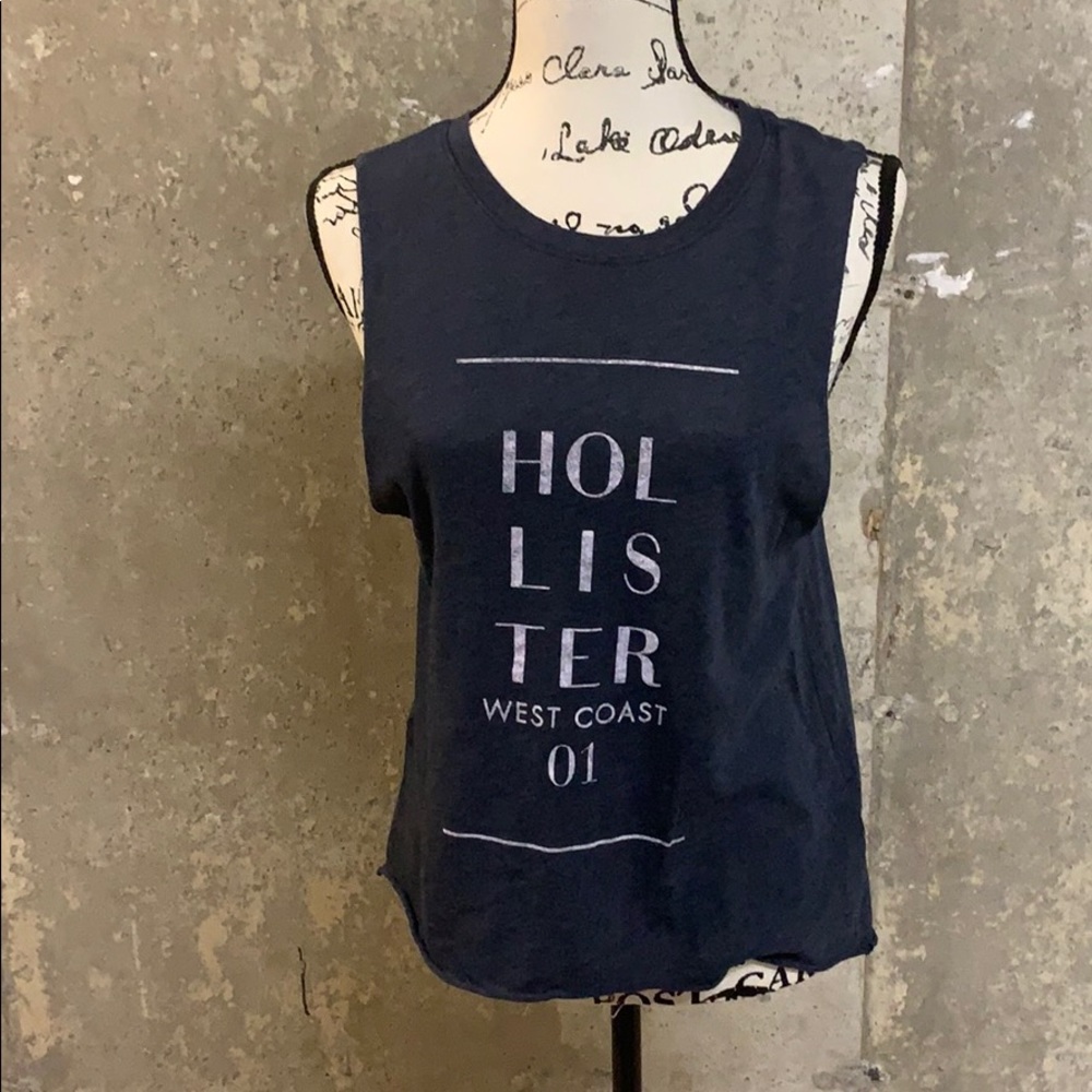 Hollister sleeveless tee shirt